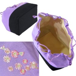 画像5: 桜刺繍巾着