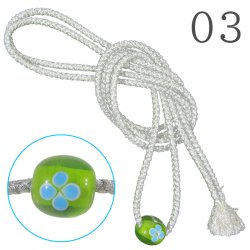 画像6: トンボ玉付き帯飾り紐