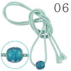 画像9: トンボ玉付き帯飾り紐