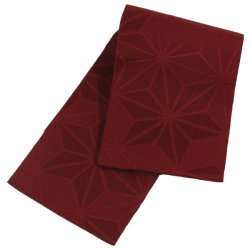 画像6: 麻の葉柄薄手半幅帯 女性ゆかた帯 日本製