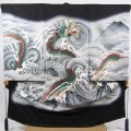 男の子お宮参り着物（龍 黒）