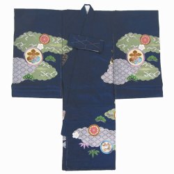 画像3: 男の子お宮参り着物（兜 紺）