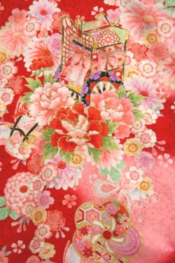 画像2: 女の子お宮参り着物　赤