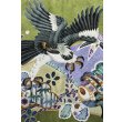 画像2: 七五三5歳着物袴15点セット 鶯色 (2)
