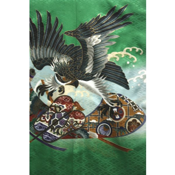 画像2: 七五三5歳着物袴11点セット (2)