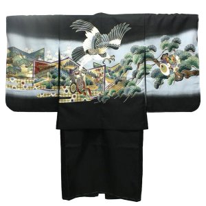 画像: 七五三5歳着物袴11点セット