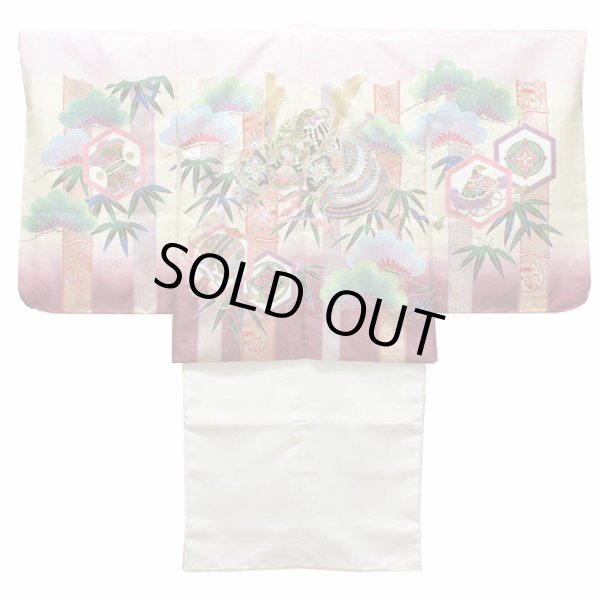 画像1: 七五三5歳着物袴11点セット (1)