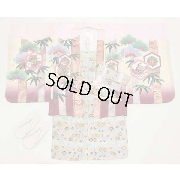 画像3: 七五三5歳着物袴11点セット (3)