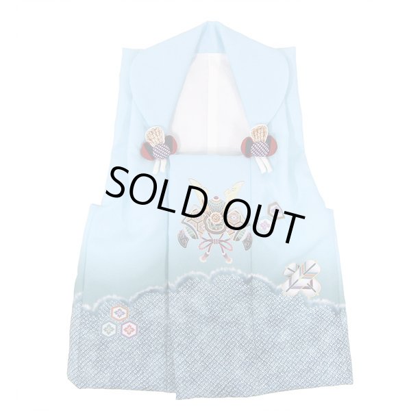 画像1: 七五三男の子被布コート合繊 (1)