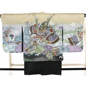 画像: 七五三3歳着物袴11点セット