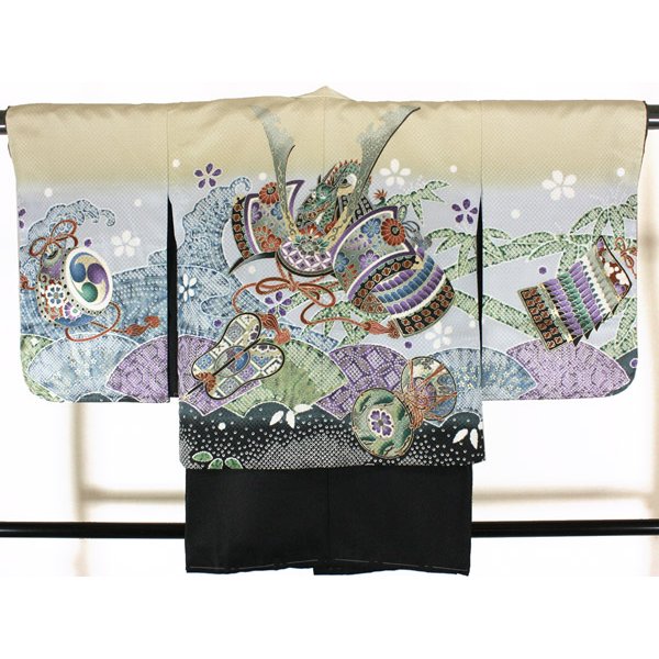 画像1: 七五三3歳着物袴11点セット (1)