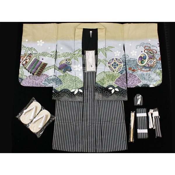 画像3: 七五三3歳着物袴11点セット (3)