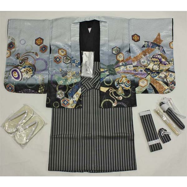 画像3: 七五三3歳着物袴11点セット (3)