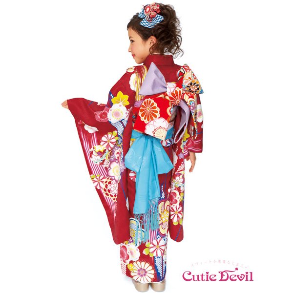 七五三女の子7歳着物セットCA702 七五三女の子7歳着物セットCA702