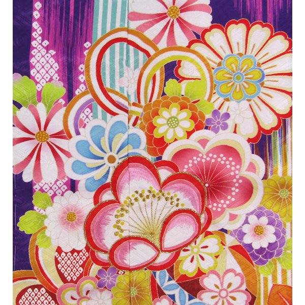 画像5: 七五三女の子着物7歳22点セット キューティーデビル (5)