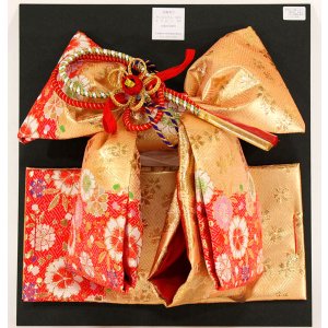 画像: 七五三 ５〜７歳用高級結び帯（作り帯）中寸