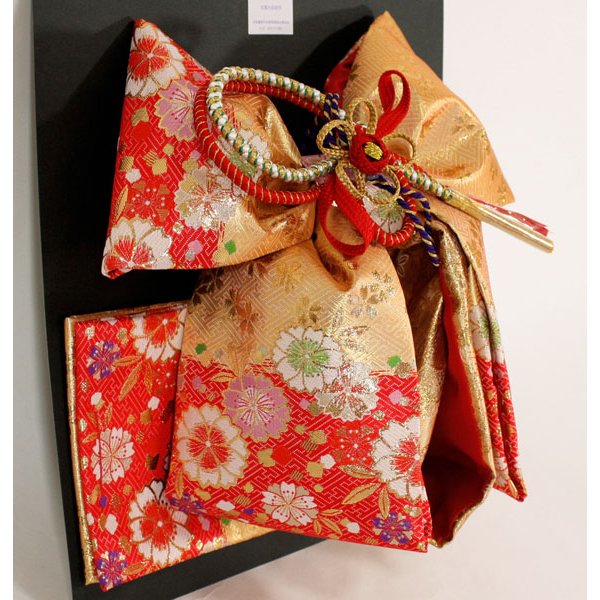 画像2: 七五三 ５〜７歳用高級結び帯（作り帯）中寸 (2)