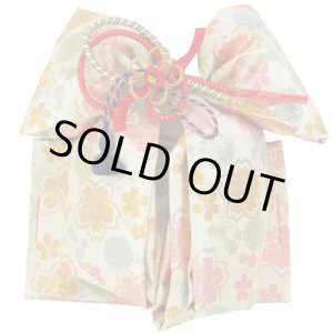 画像: 七五三 ７歳用結び帯（作り帯）大寸