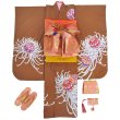 画像1: 七五三女の子7歳着物20点セット合繊 (1)