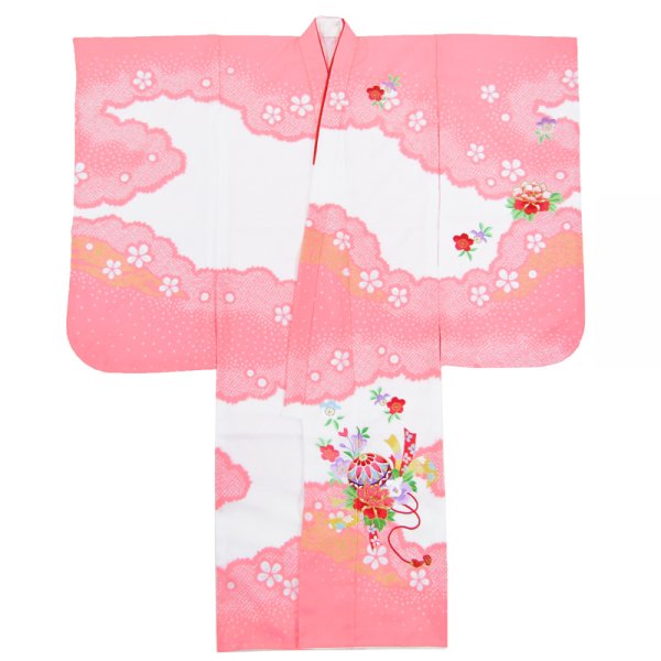 画像4: 七五三女の子7歳着物20点セット合繊 (4)