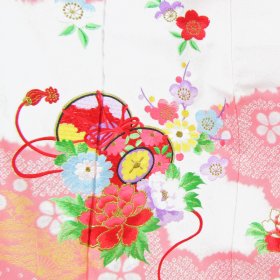 画像: 七五三女の子7歳着物20点セット合繊