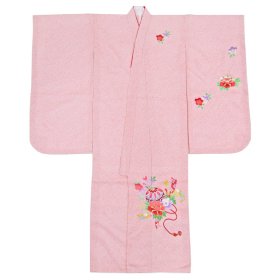 画像: 七五三女の子7歳着物20点セット合繊