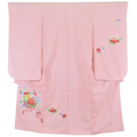 画像: 七五三女の子7歳着物20点セット合繊