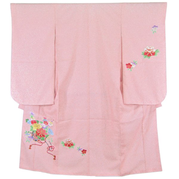 画像3: 七五三女の子7歳着物20点セット合繊 (3)