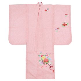 画像: 七五三女の子7歳着物20点セット合繊