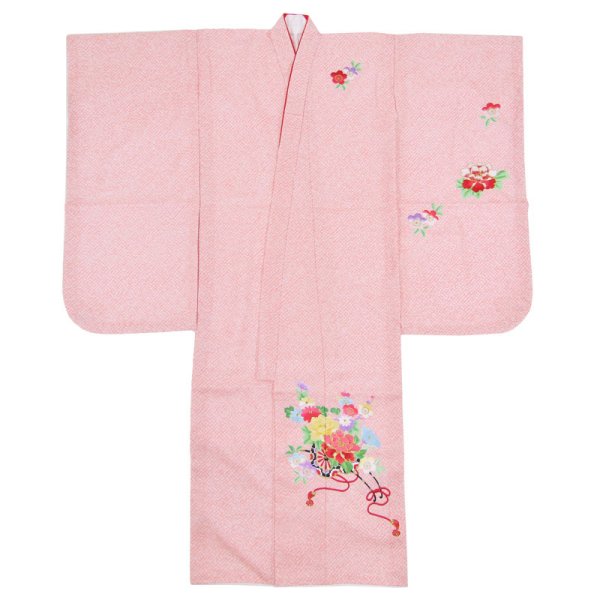 画像4: 七五三女の子7歳着物20点セット合繊 (4)