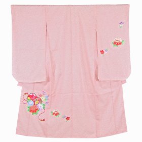 画像: 七五三女の子7歳着物20点セット合繊