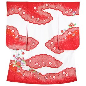 画像: 七五三女の子7歳着物20点セット合繊