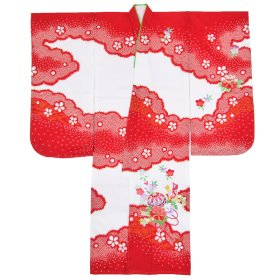 画像: 七五三女の子7歳着物20点セット合繊