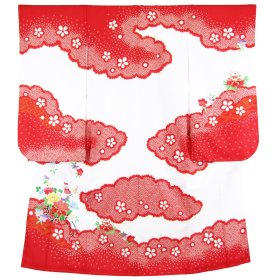 画像: 七五三女の子7歳着物20点セット合繊