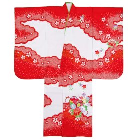 画像: 七五三女の子7歳着物20点セット合繊