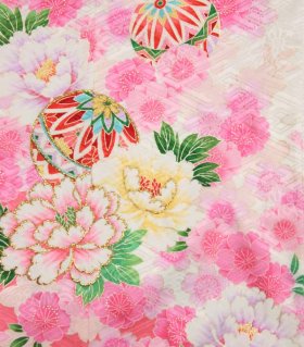 画像: 七五三女の子7歳着物20点セット正絹