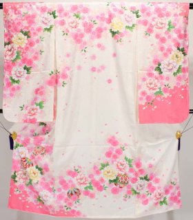 画像: 七五三女の子7歳着物20点セット正絹