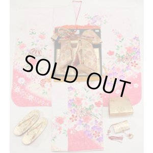 画像: 七五三女の子7歳着物20点セット正絹