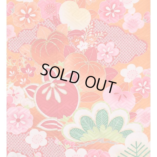 画像2: 七五三女の子7歳着物20点セット正絹 (2)