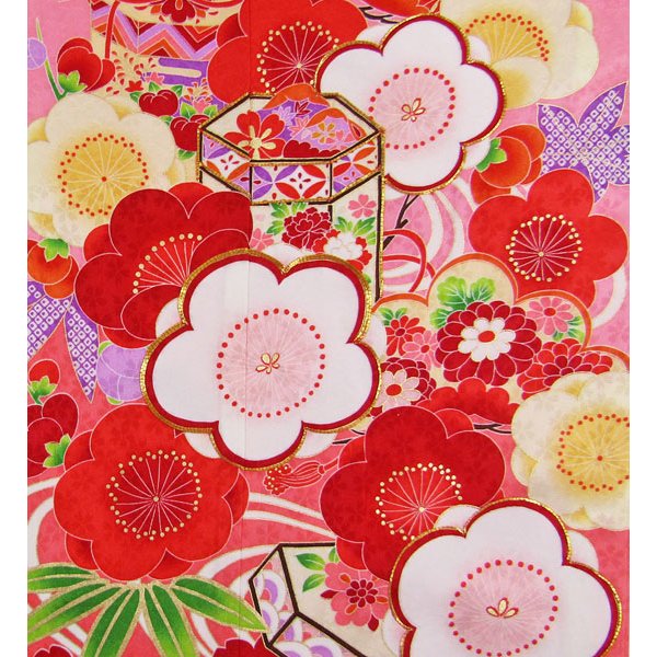 画像2: 七五三女の子7歳着物20点セット正絹 (2)