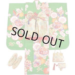 画像: 七五三女の子7歳着物19点セット正絹