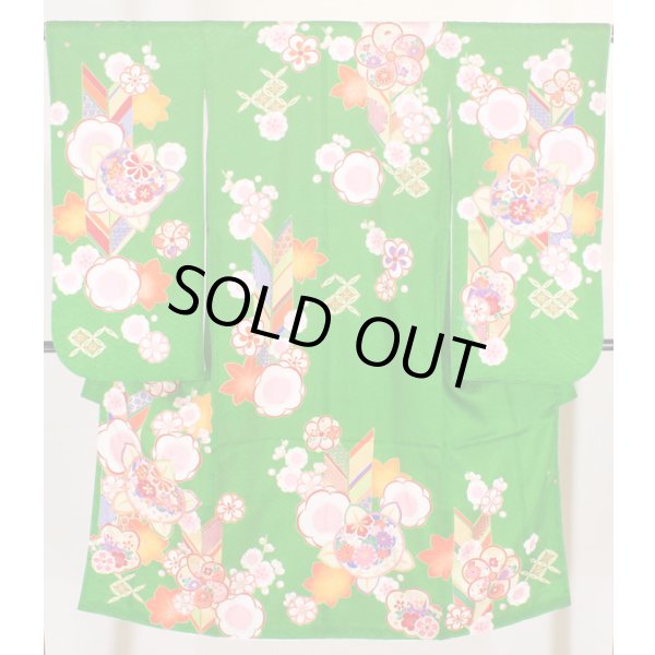 画像3: 七五三女の子7歳着物19点セット正絹 (3)