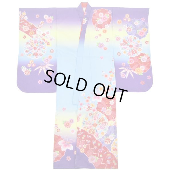 画像2: 七五三女の子7歳着物(襦袢付) (2)