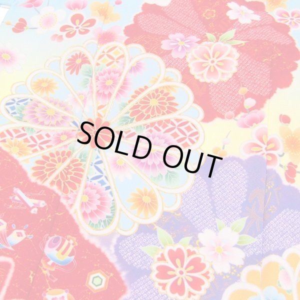 画像3: 七五三女の子7歳着物(襦袢付) (3)