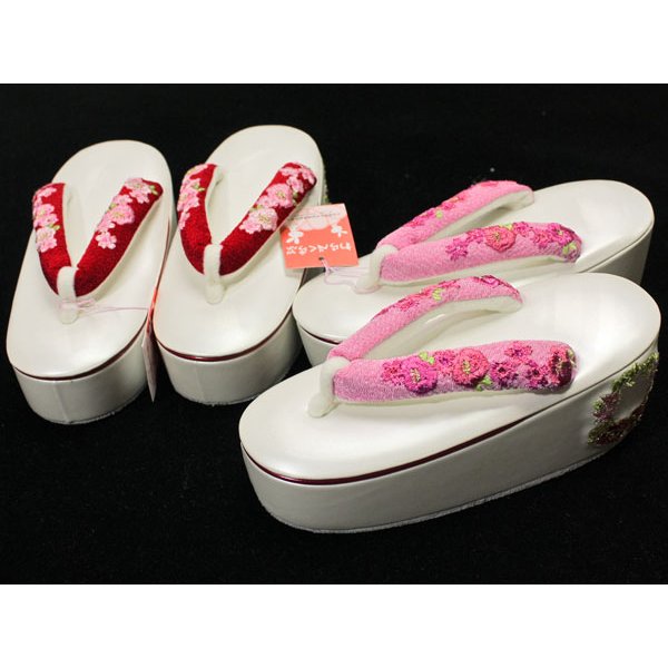 画像1: 七五三 ３歳草履(18cm) (1)