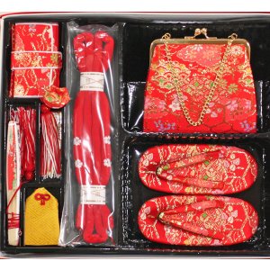 画像: 七五三箱セコ７点セット3歳用