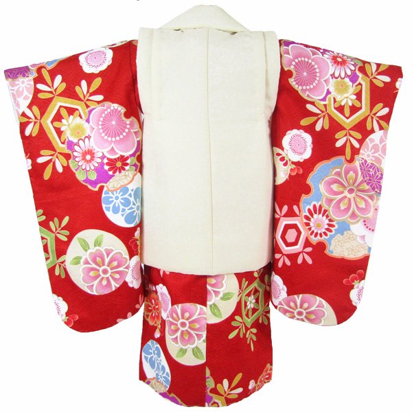 画像2: 七五三着物3歳8点セット (2)