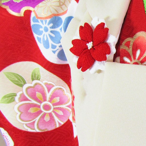 画像3: 七五三着物3歳8点セット (3)