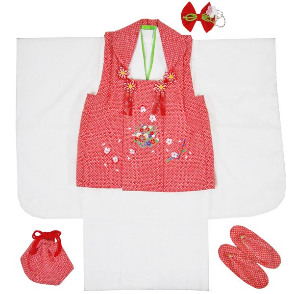 画像4: 七五三着物3歳8点セット (4)