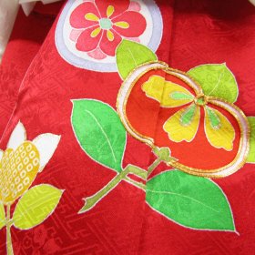 画像: 七五三着物3歳8点セット正絹